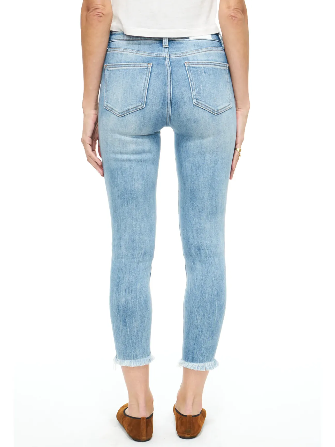 Audrey Mid Rise Skinny Crop