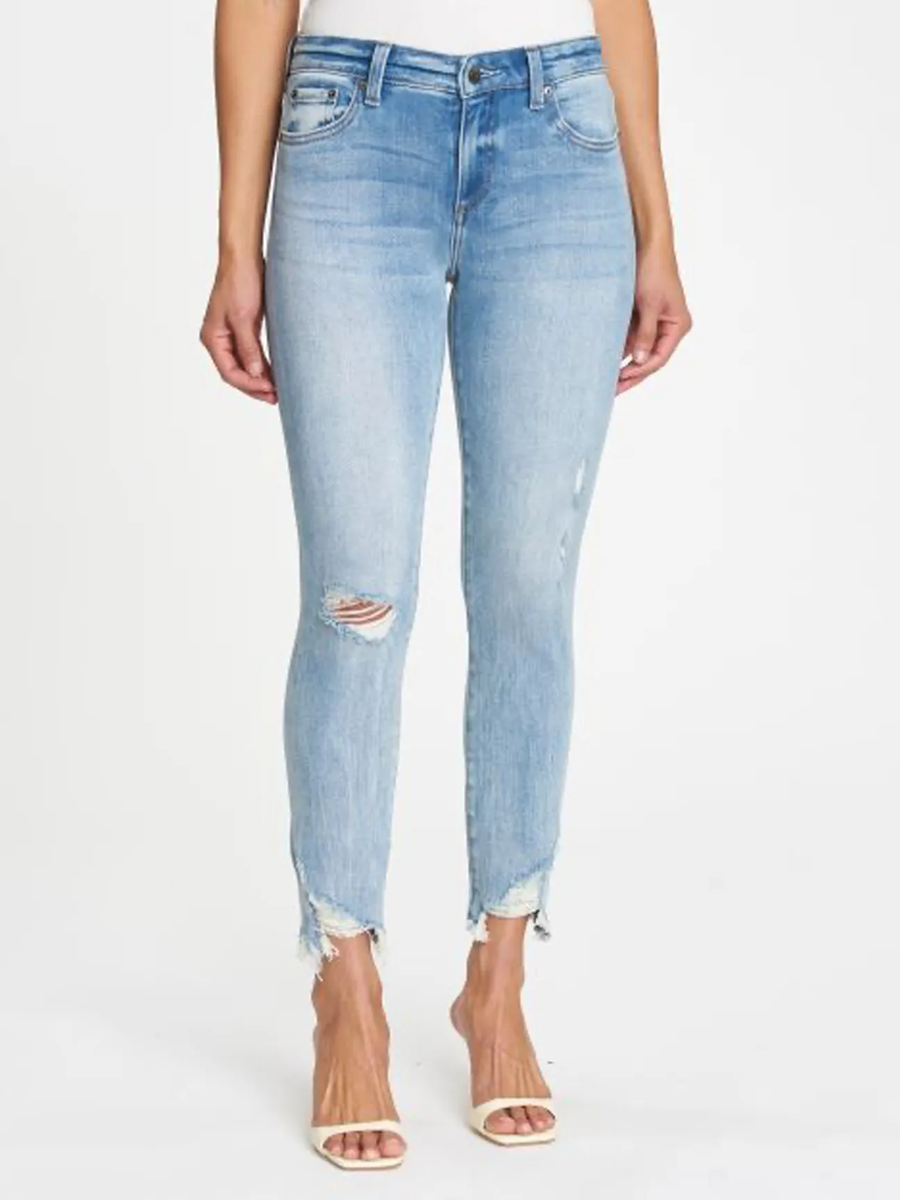 Audrey Mid Rise Skinny Crop