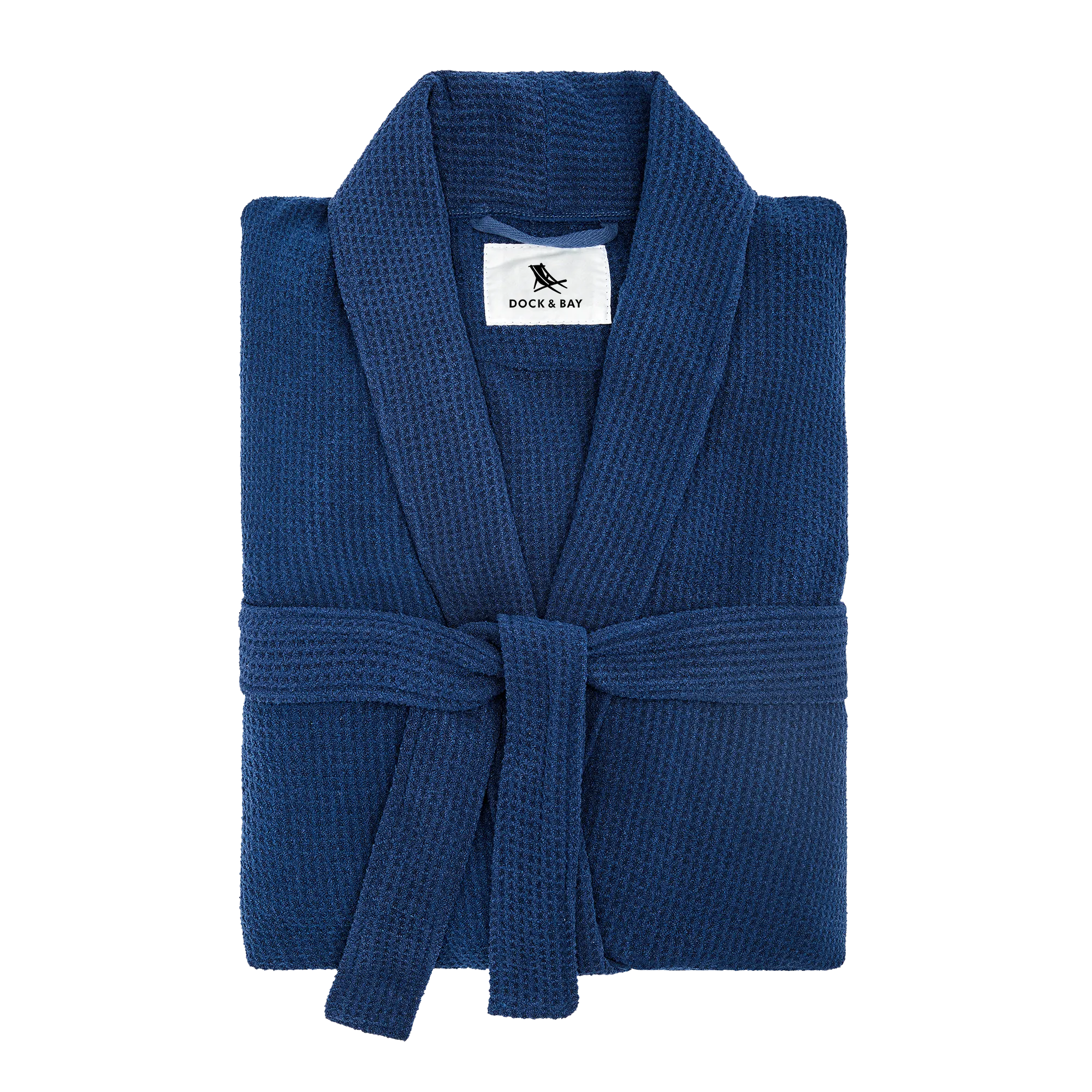 Bath Robe Set - Nautical Navy