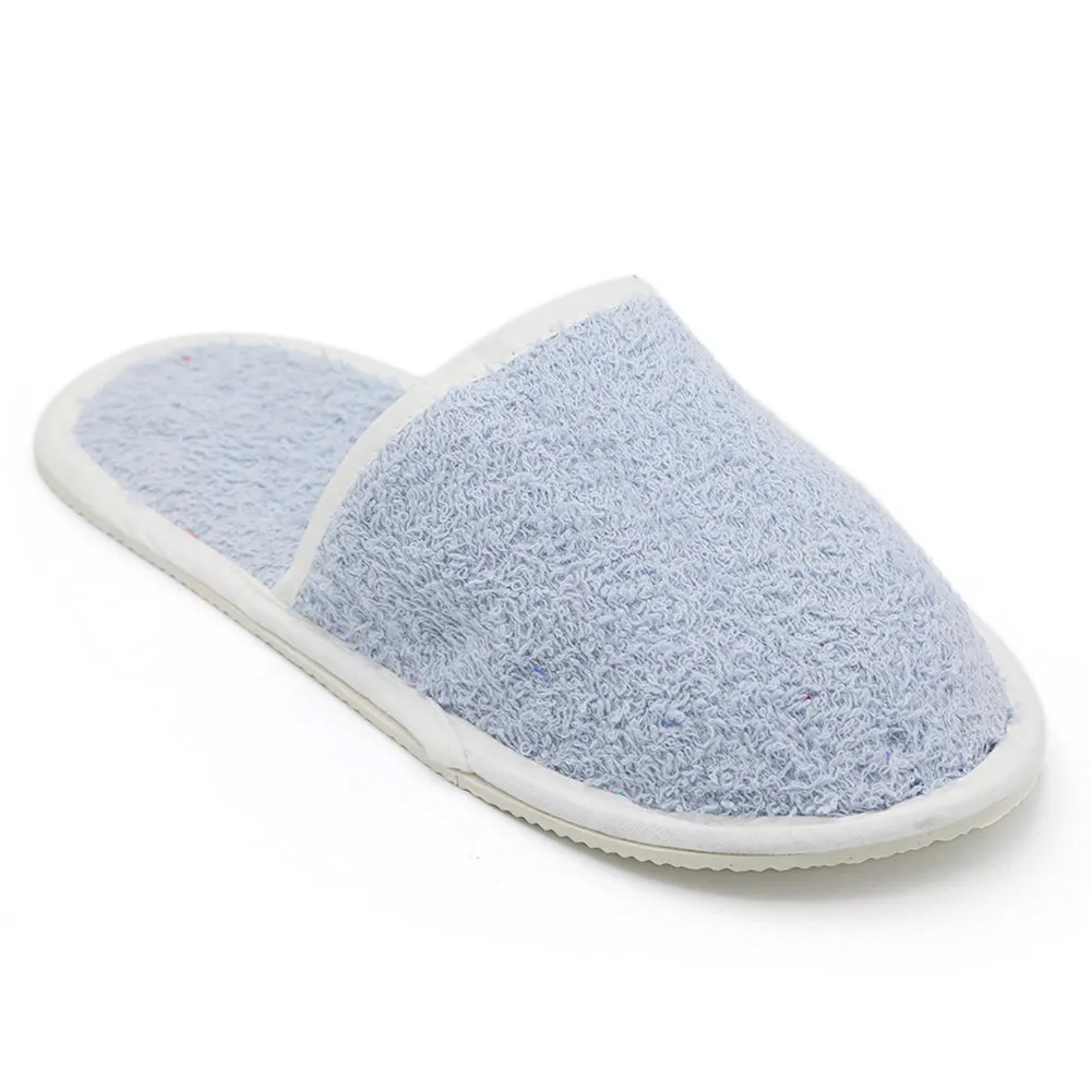 Bath Slippers - Light Blue