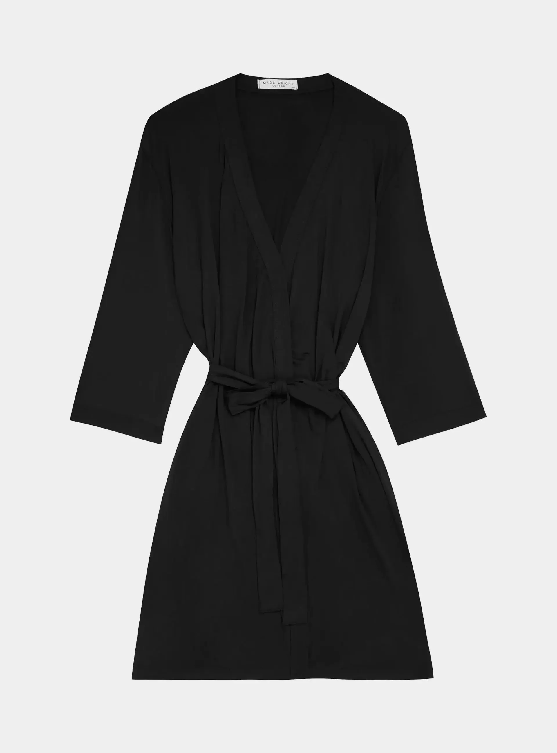 Black Drape Bamboo Women's Robe