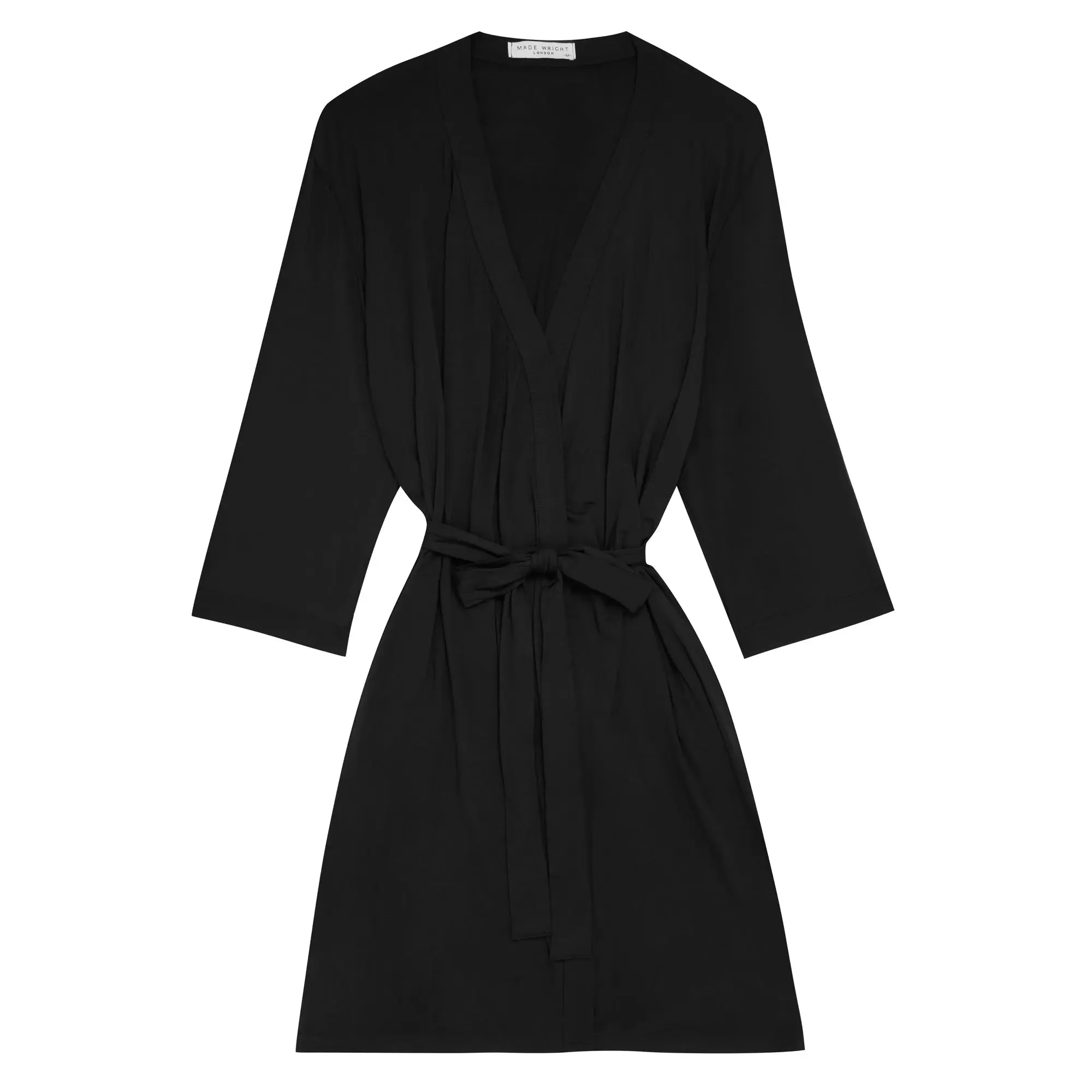 Black Drape Bamboo Women's Robe