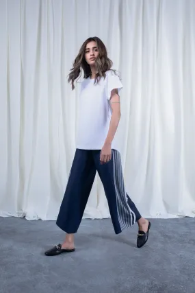 Blue Flowy Pants