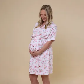 Camille Organic Maternity Robe