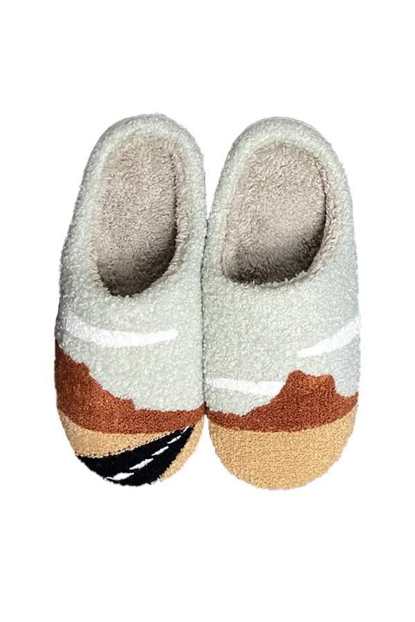 Desert Highway Slippers | Light Blue