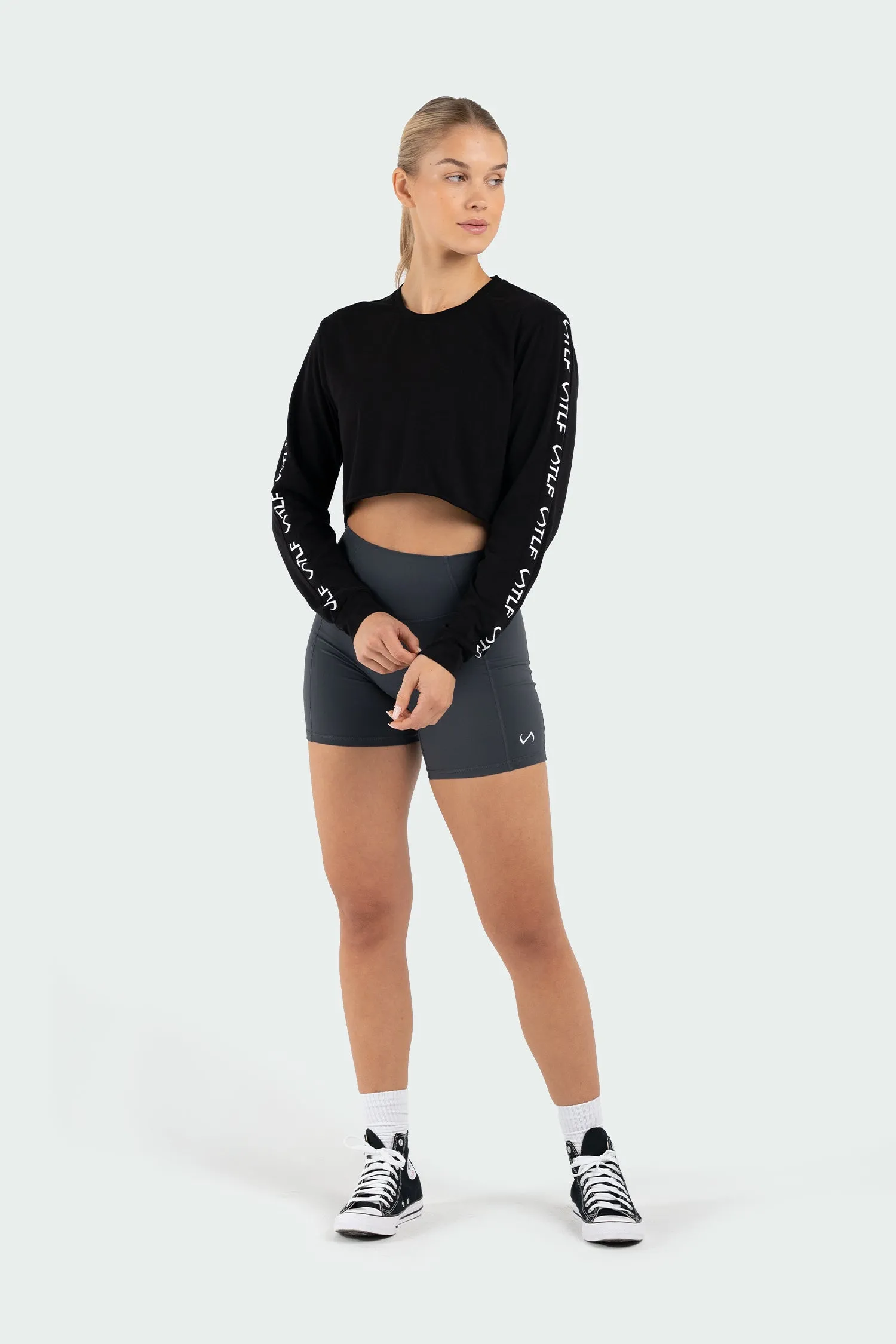 GTS (Gym-To-Street) Long Sleeve Crop Tee