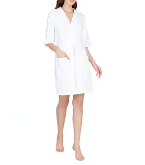 Honeycomb Robes for Female - White