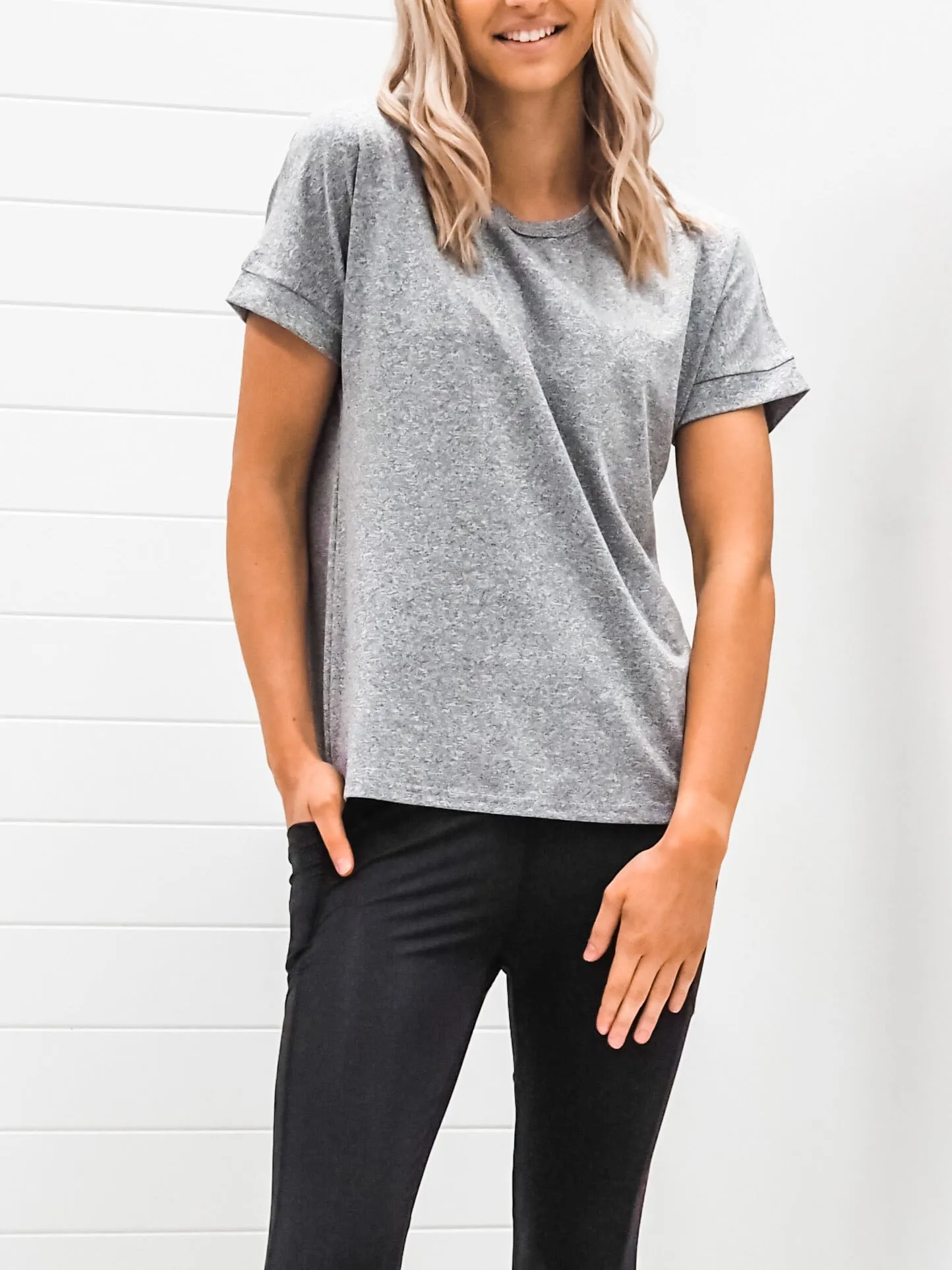 Impact Tee - Light Grey