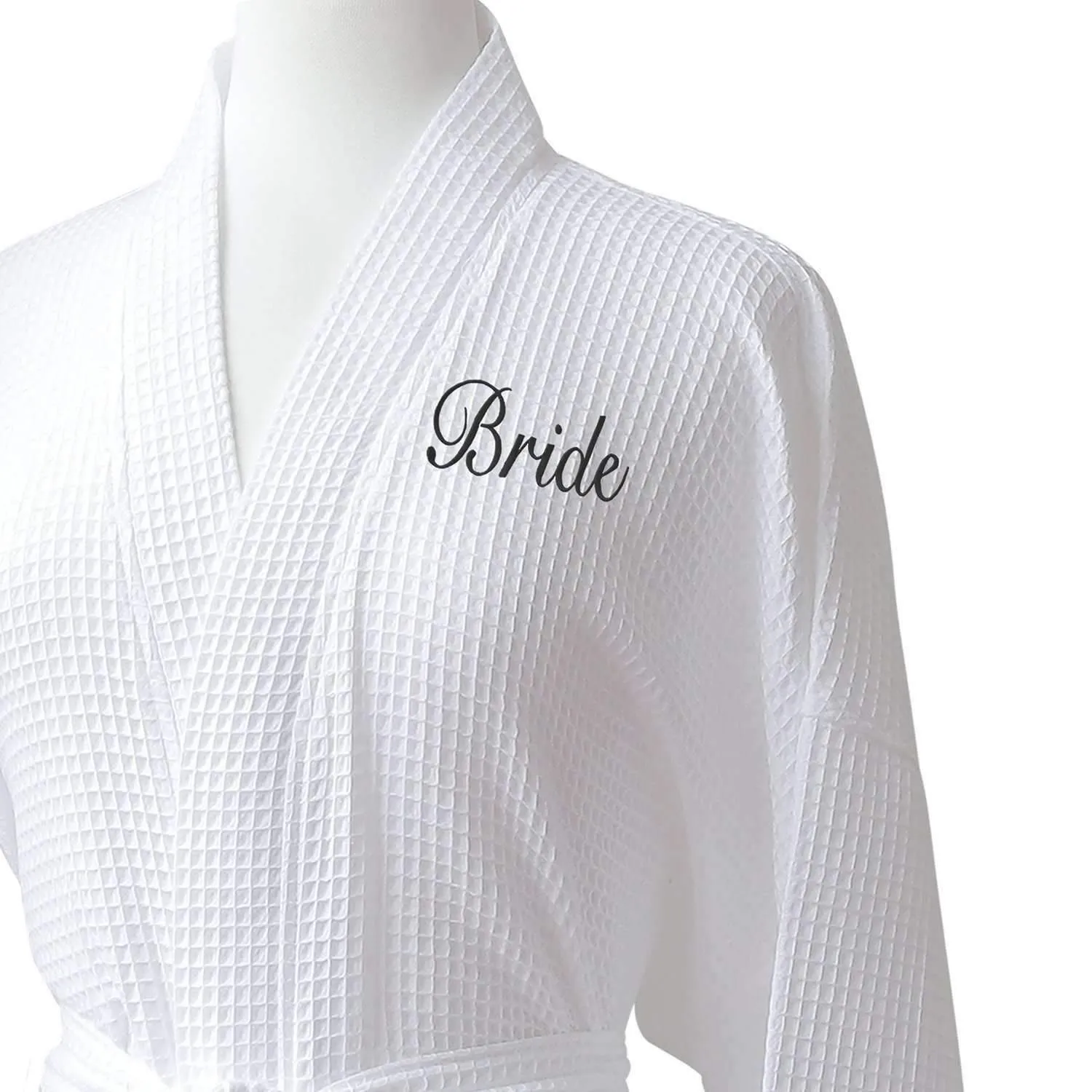 Lakeview Signature Egyptian Cotton Resort Waffle Spa Robe - Fun Gifts