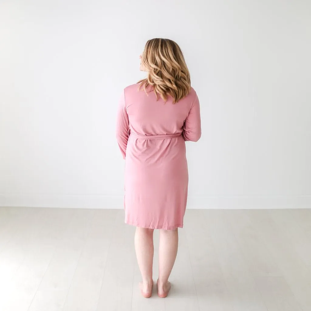 Posh Peanut Dusty Rose Mommy Robe