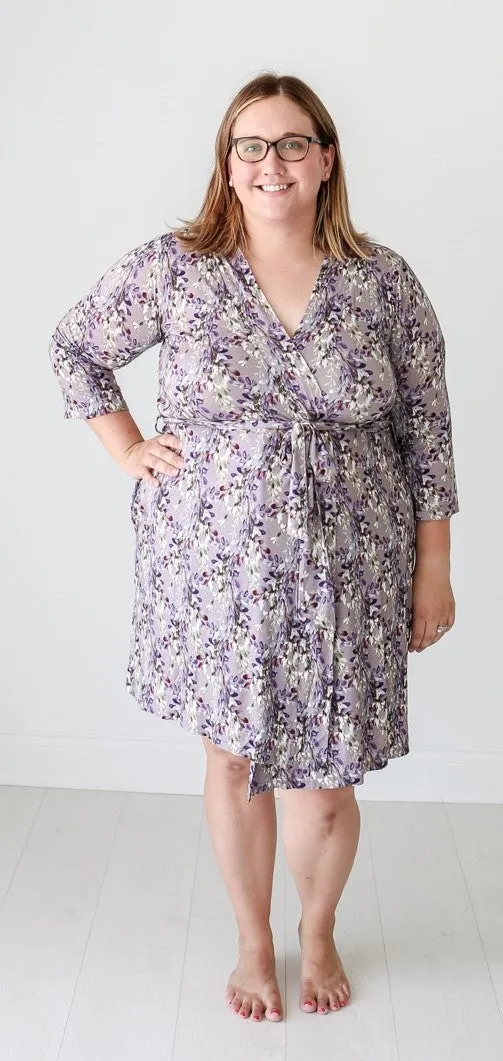 Posh Peanut Trinity Floral Mommy Robe