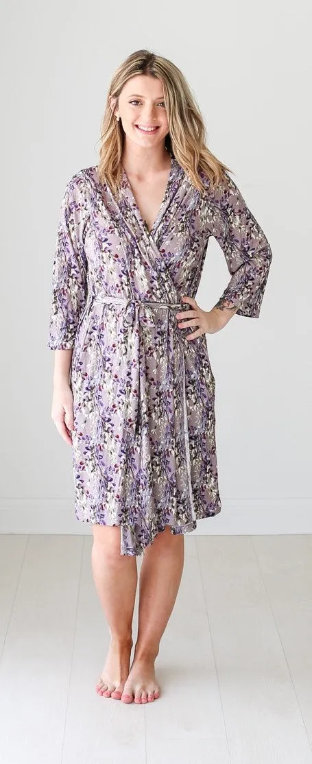 Posh Peanut Trinity Floral Mommy Robe