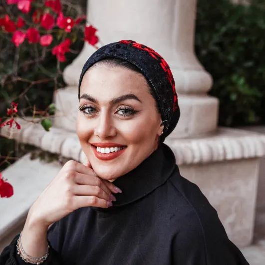 Red Sinaloan Snake Turban