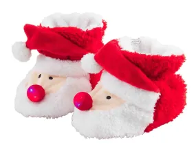 Santa Light Up Slippers