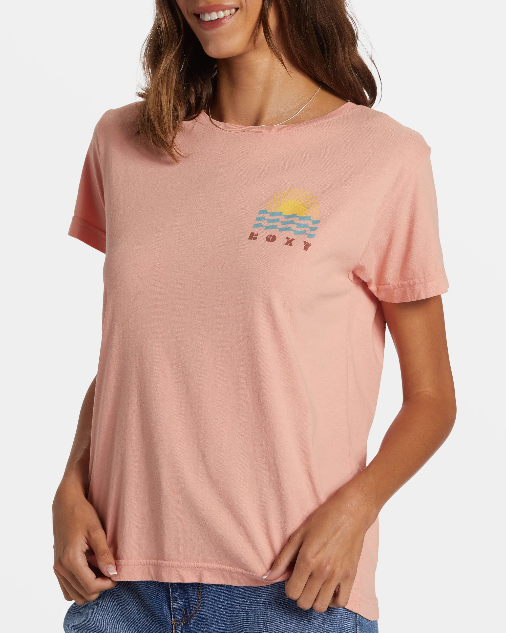 Sun Spun T-Shirt - Candlelight Peach