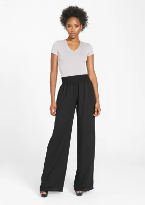 Tall Smock Waist Flowy Pants