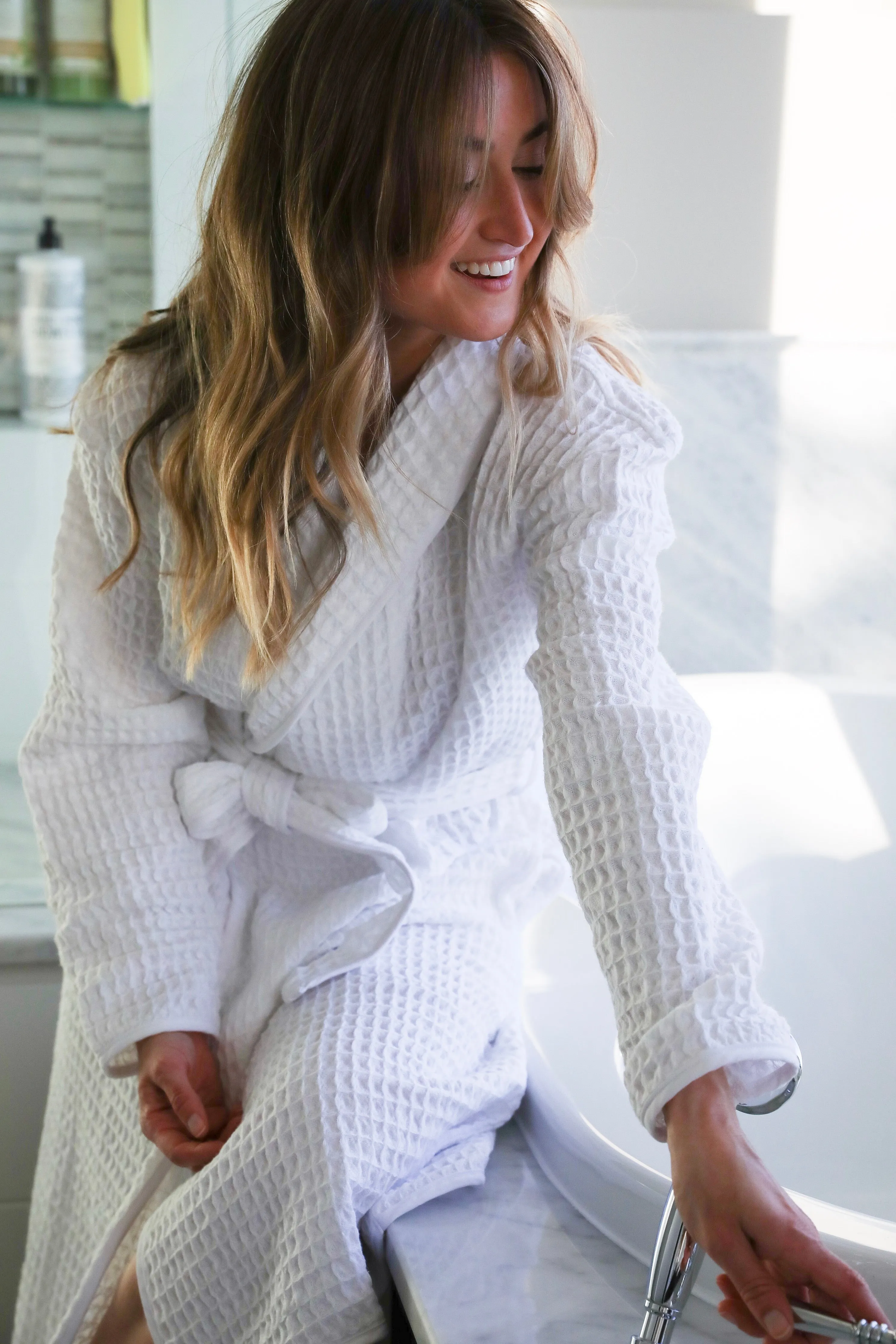 THE HARMONY | Luxe Waffle Bath Robe