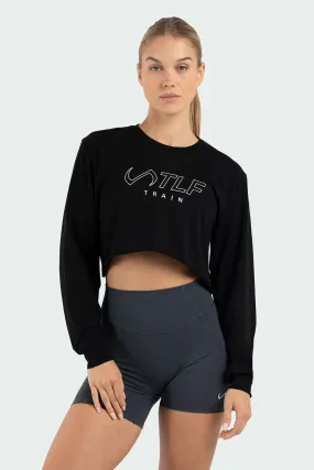 Train Long Sleeve Crop Tee