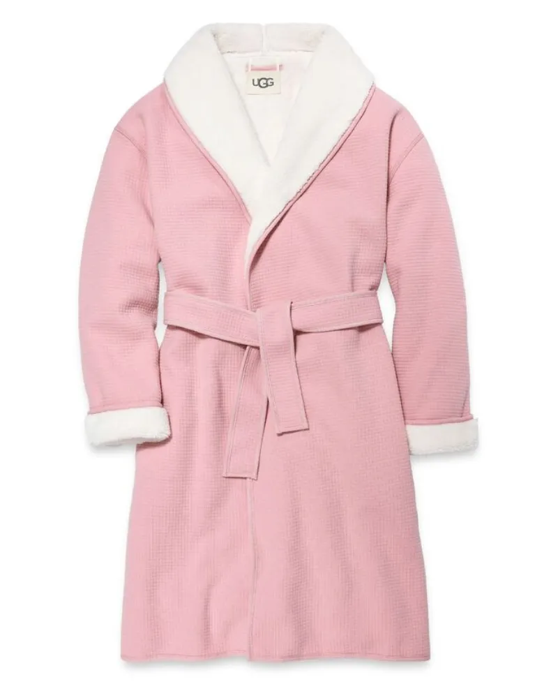 UGG Clay Pink Anabella Reversible Robe