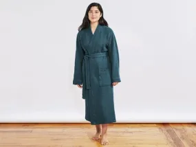 Unisex Organic Waffle Robe