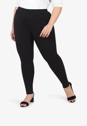 Winnie Comfy Pile Leggings - Black