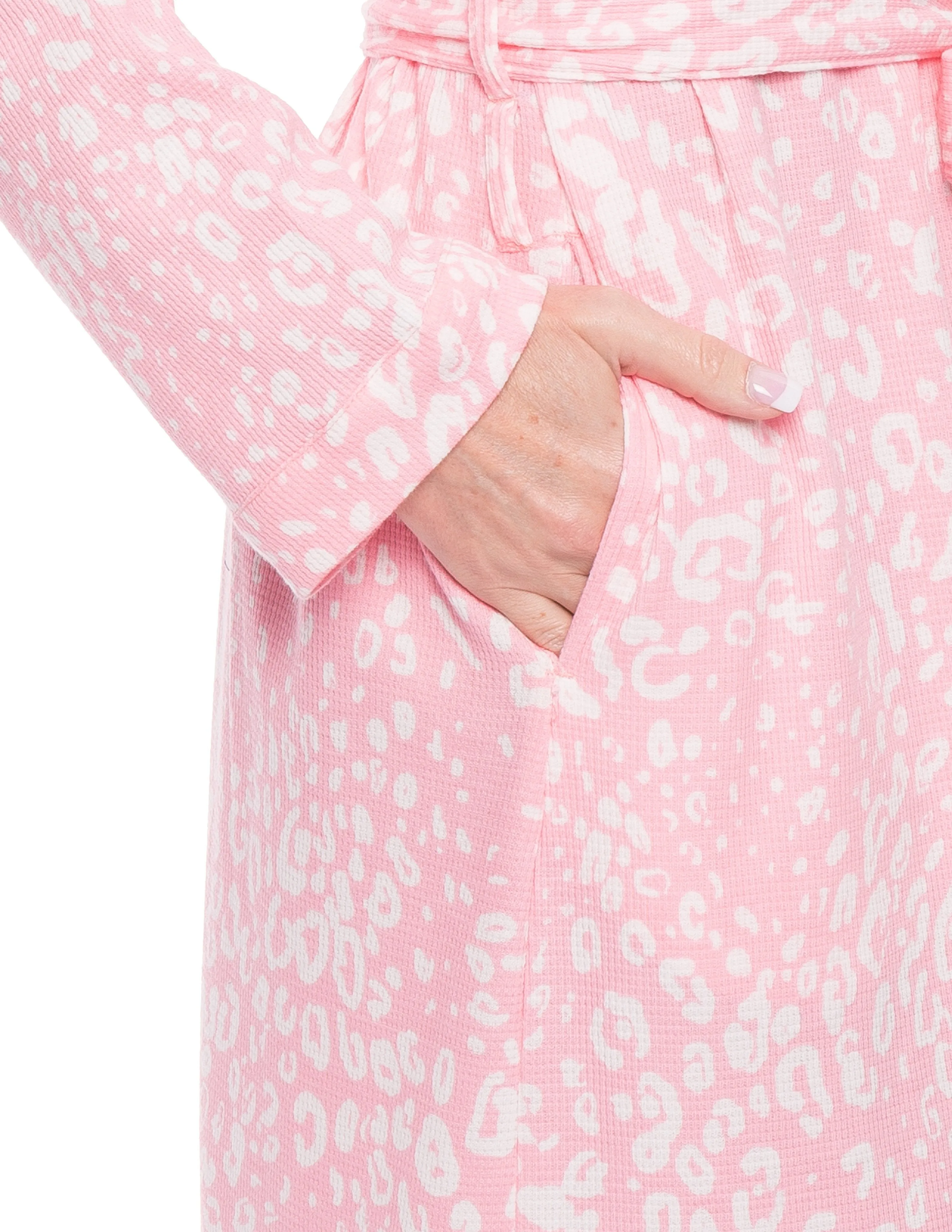 Women's Waffle Knit Thermal Robe