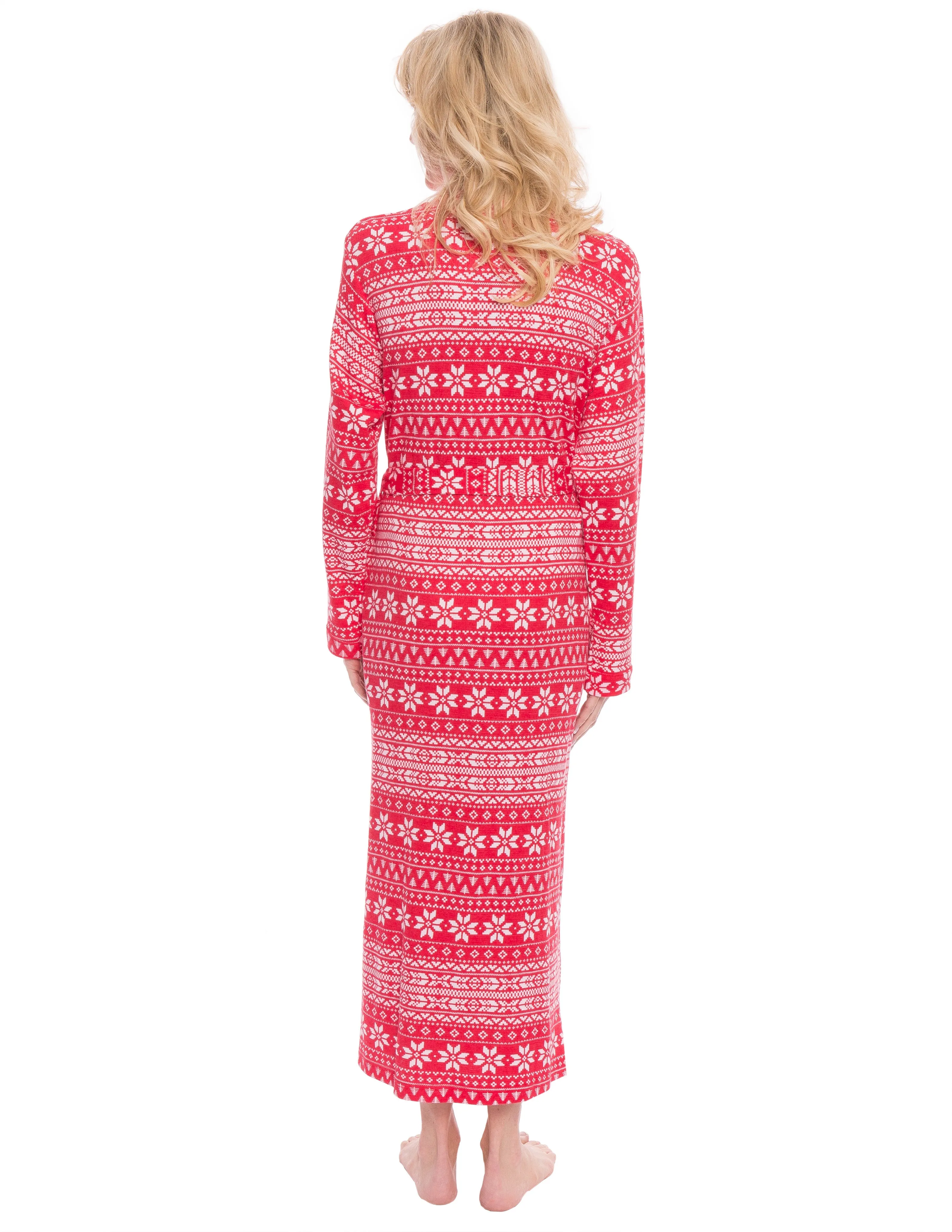 Women's Waffle Knit Thermal Robe